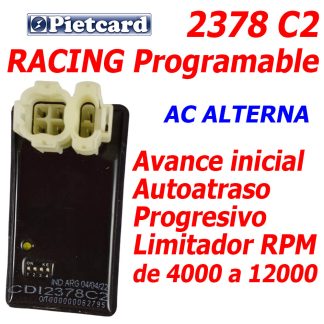 CDI competencia programable motos 125 a 300 alimentador Alterna AC Pietcard 2378 C2 MEJORA TU MOTO