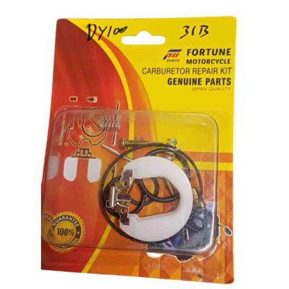 KIT Reparación Carburador moto DY 100 con o sin cortina completo Envios a todo Chile - Imagen 2