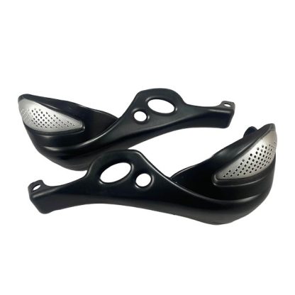 Cubre mano plástico negro para moto