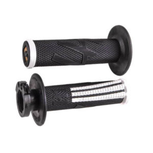 Puños Motocross Odi EMIG PRO MX V2 Lock On Grip Black White