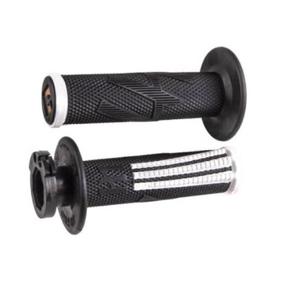 Puños Motocross Odi EMIG PRO MX V2 Lock On Grip Black White