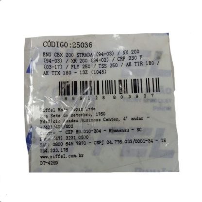 Piñón de ataque para Honda CRF 230 F / NX 200 / XR 200 / CBX 200 - Imagen 2