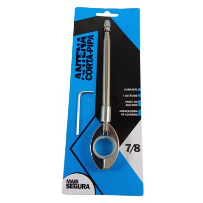Antena Corta hilo para manubrios de moto 22 mm - Imagen 2