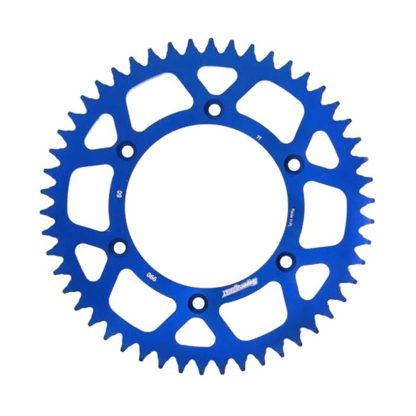 Catalina azul para Yamaha 125 250 450 WR WRF YZ YZF 50 dientes