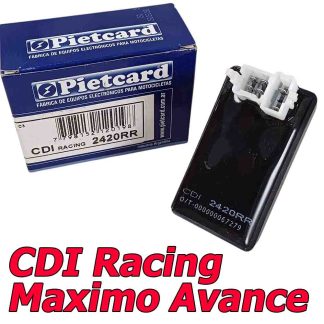 CDI competición para motos chinas hasta 300 CC Pietcard 2420 RR 12 volts Analogico