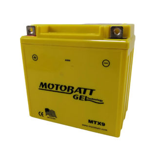 Bateria de Gel Motobatt MTX9 euromot GXT 200 Dorado 250 y otras