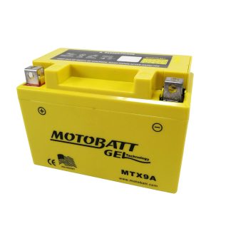 Bateria de gel MOTOBATT MTX9A reemplazo ytx9abs