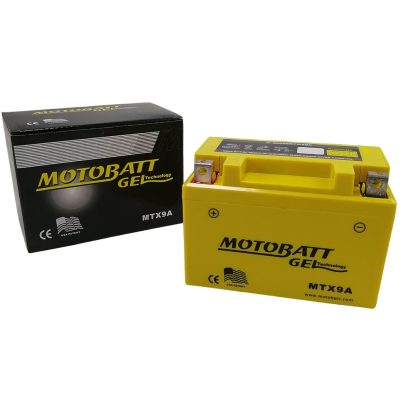 Bateria de gel MOTOBATT MTX9A reemplazo ytx9abs - Imagen 2