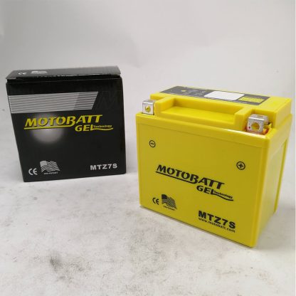 Bateria de gel para motos enduro MOTOBATT MTZ7S - Imagen 2