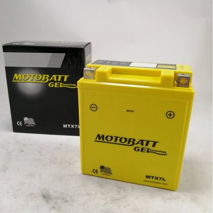 Bateria de Gel para Moto MOTOBATT MTX7L reemplazo ytx7L - Imagen 2