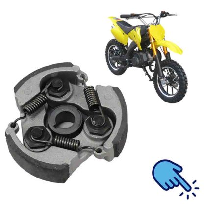Embrague minimoto 2T 49 cc centrifugo 3 balatas