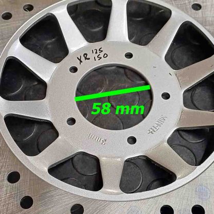 Disco de freno Moto Honda XR 125 y 150 L - Imagen 3