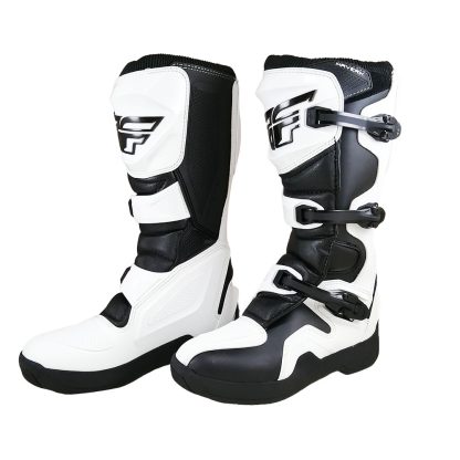 Bota Enduro FLY MAVERIK Blancas talla 9 USA = 43 UE