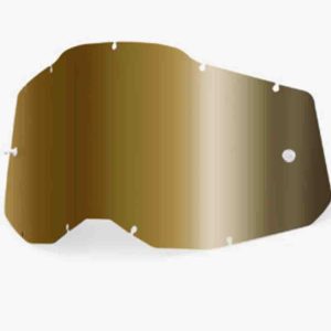 Mica de repuesto para antiparras Racecraft 2 Accuri 2 y Strata 2 true gold