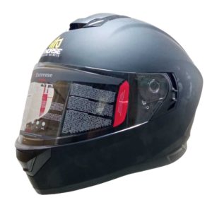 Casco Integral para motos Fhorse Matt Black Talla S M L XL CERTIFICADO QR