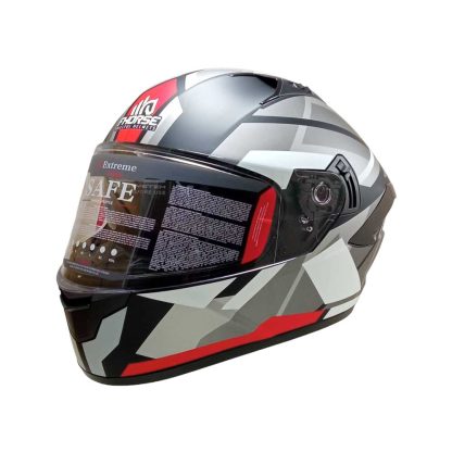 Casco Para moto Integral Fhorse JH 802  Matt RED Talla L