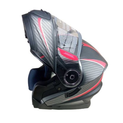 Casco certificado QR Integral abatible para motos Fhorse JH 901 tallas M L XL