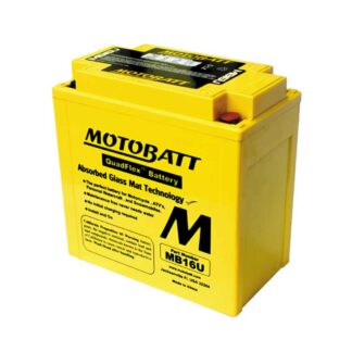 Bateria MB16U Motobatt seca AGM quadflex 20 ampers 240 cca