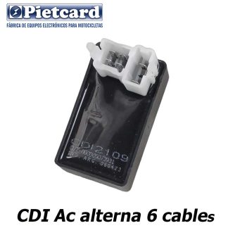 CDI alterna moto CG 125 150 200 pietcard 2109 analogico