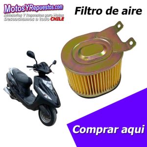 Filtro aire Honda Elite 125 con carburador