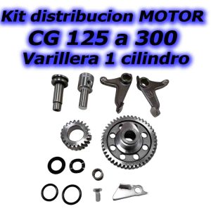 KIT distribución  Leva balancines moto varillera motor CG 125 a 300