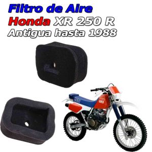 Filtro de aire honda XR 250 R  antigua hasta 1988 Protech 427