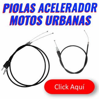 Piolas de acelerador para motos urbanas