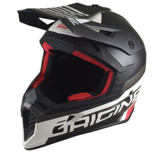 Casco Moto Enduro Marca Origine Hero Black White Talla XXL Liquidacion Ultimo en stock