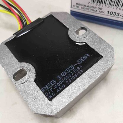 Rectificador trifasico Para moto Honda AfricaTwin 7 hilos 12 vols 30 ampers pietcard 1033-30 adaptable universal - Imagen 7