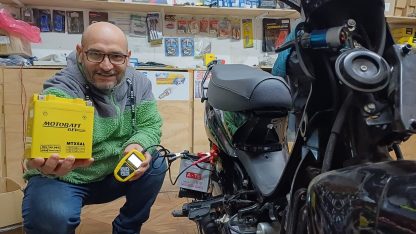 Bateria Gel para motos MOTOBATT MTZ6S compatible con YTX5L-BS YTZ7S - Imagen 2