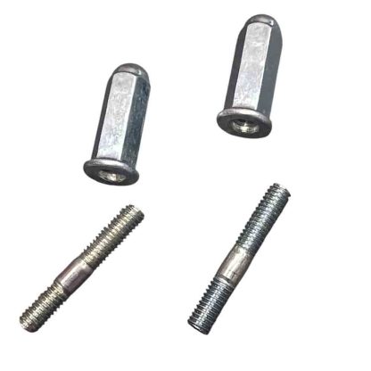 Pernos Sujeta escape de moto hilo 6mm