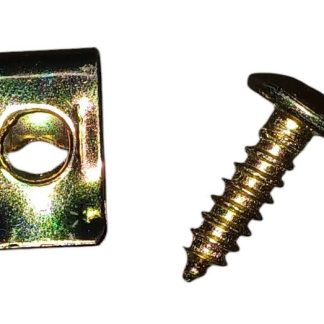 Tornillos con grampa para plasticos de motos bolsa x 100 unidades