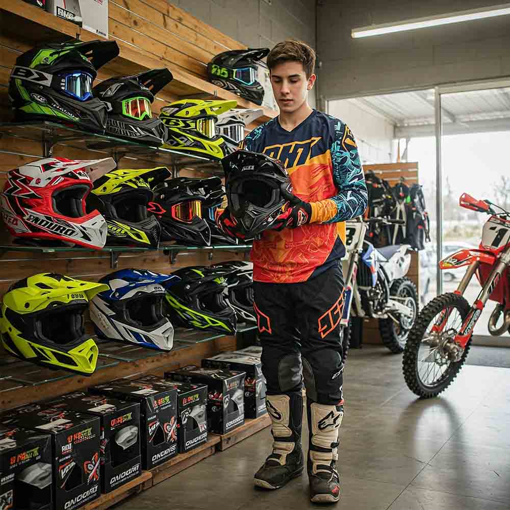 Encuentra en la pagina web tu proximo casco enduro 