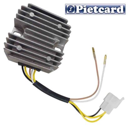 Rectificador Kawasaki 440 1980 650 SR a platinos Pietcard 1058 Monofasico 12v  20 Ampers