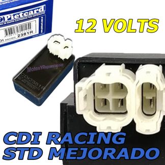 CDI competición Motos 12 volts Analogico Sirve para Tekken 250 Takasaki 250 keeway sl 200 202 Pietcard 2381 R