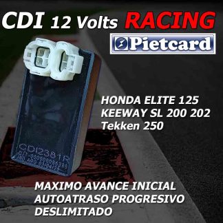CDI competición Motos 12 volts Analogico Sirve para Tekken 250 Takasaki 250 keeway sl 200 202 Pietcard 2381 R