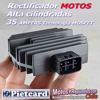 Rectificador motos Kawasaki suzuki Yamaha alta cilindrada Pietcard 1436 trifasico 35 ampers