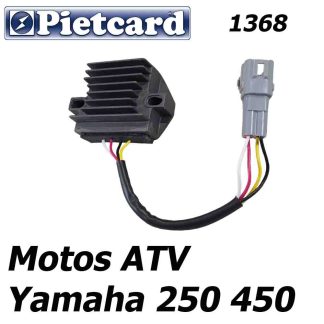 Rectificador moto ATV yamaha WR 250 450 YZF 450 monofasico CC+CA Pietcard 1368