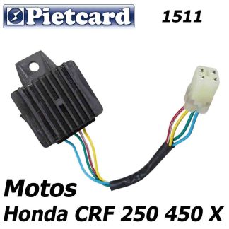 Rectificador Honda CRF 250 450 X Monofasico CC+CA pietcard 1511