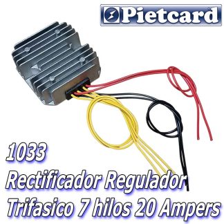 Rectificador trifasico para motos 5 y 7 hilos universal motos japonesas pietcard 1033-20