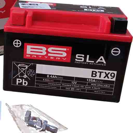Bateria Para moto BTX9 Compatible ytx9abs - Imagen 2