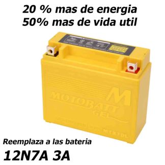 tenemos en chile la bateria de tu moto 12n7 a 3a lira y santa isabel