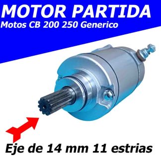 Motor de partida moto Honda CB 250 generica china